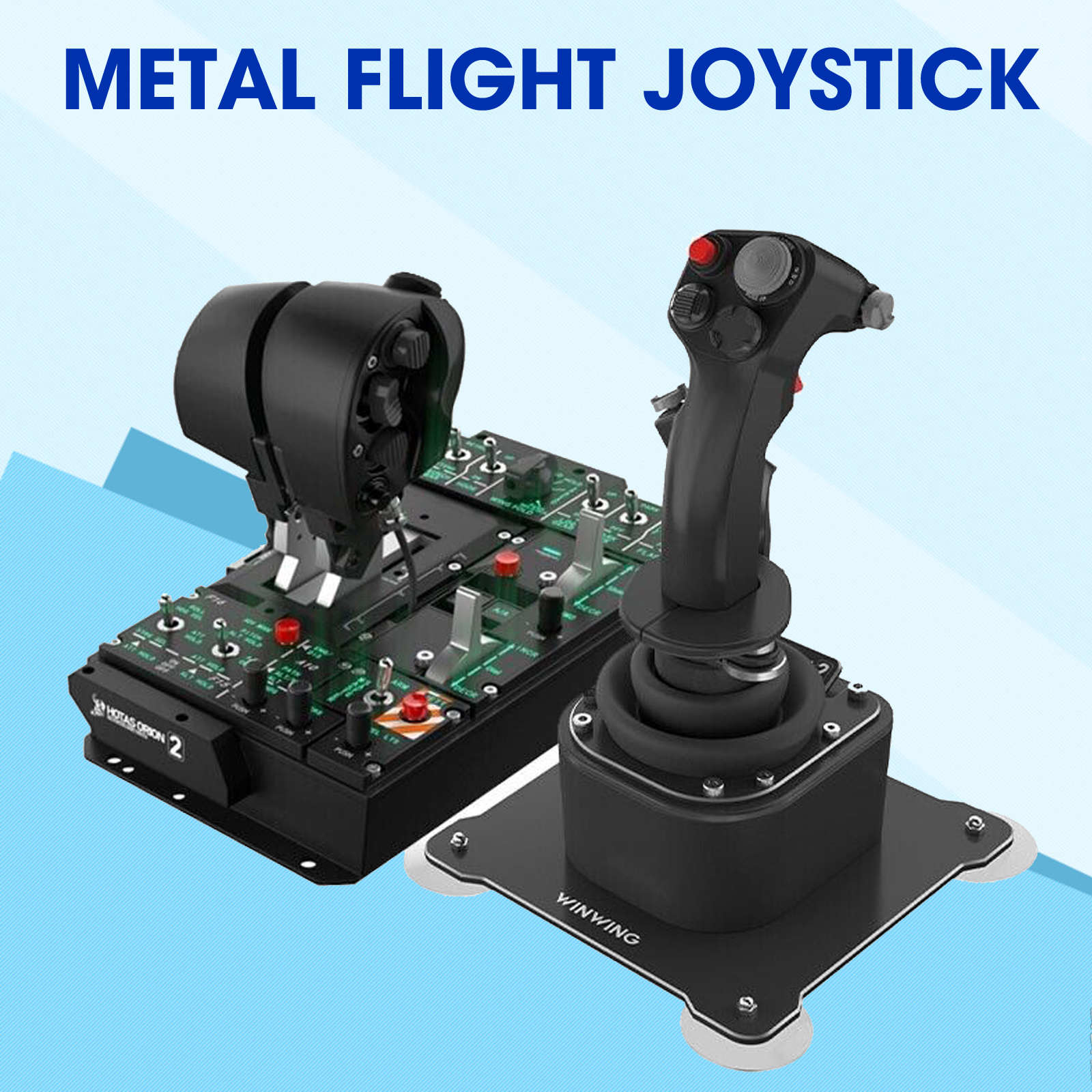 WINWING Orion 2 HOTAS Metal Flight Joystick Flight Stick for