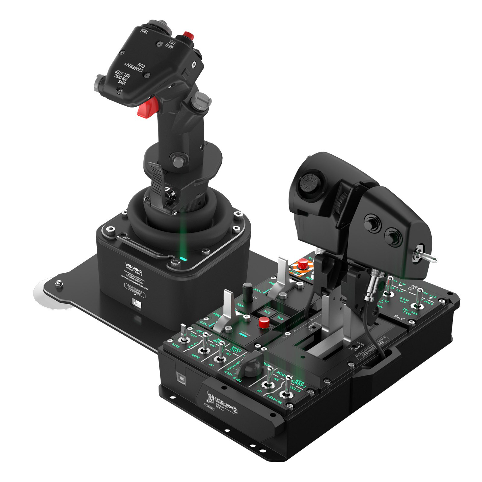 Orion 2 HOTAS Metal Flight Joystick Flight Stick for Flight