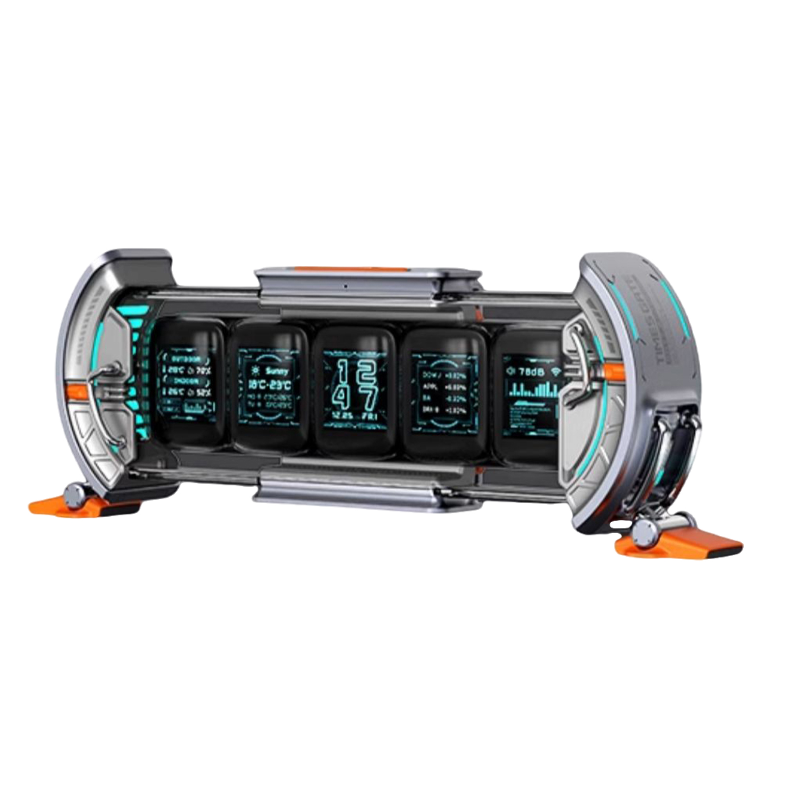 Divoom Times Gate / Pixel Art Informative Display, Silver | eBay UK