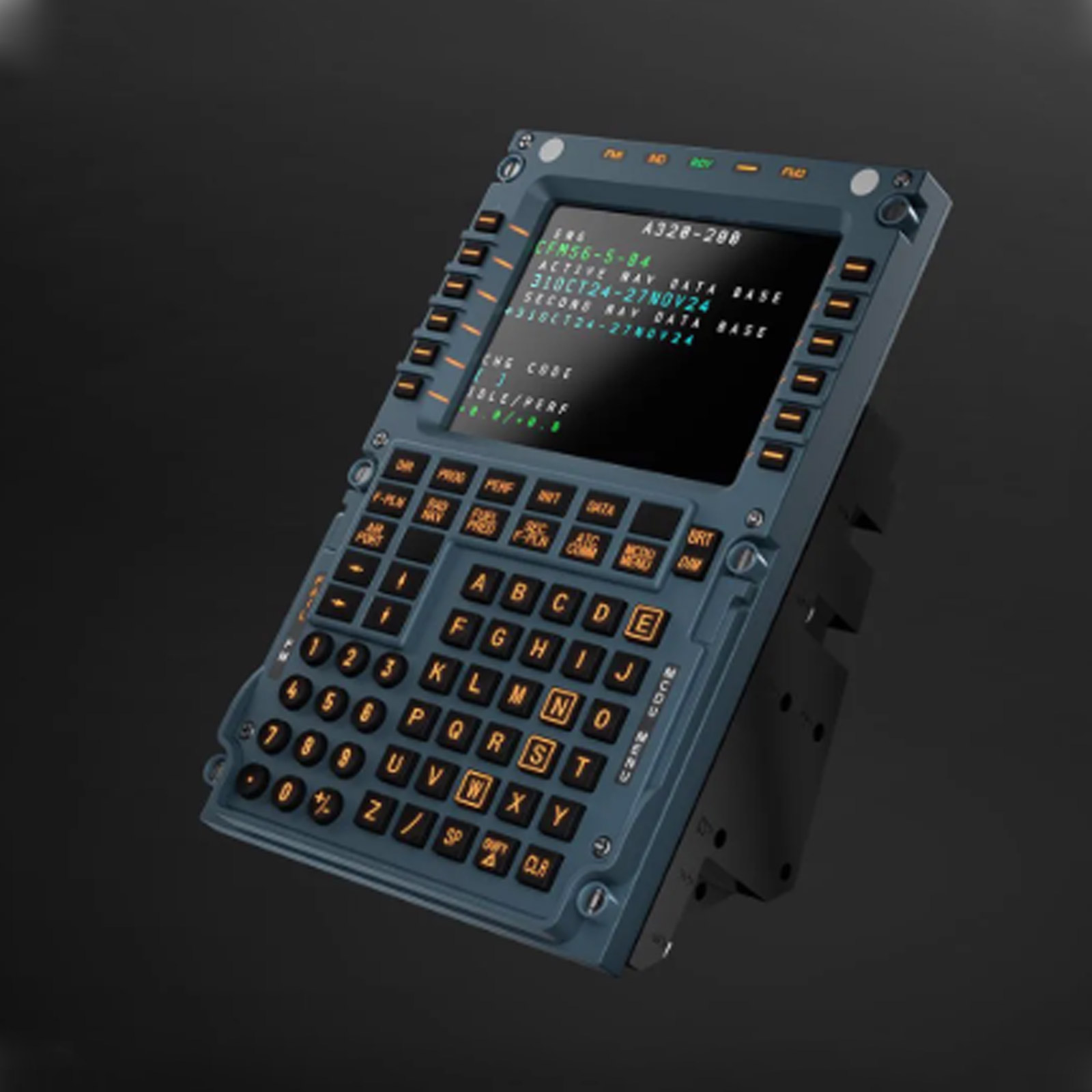 Winwing A3xx Mcdu Flight Control Panel Simulator Compatible W/ X-plane Msfs QP - Picture 7 of 13